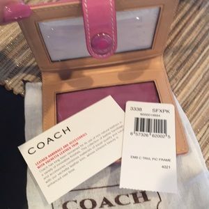 Coach photo case, brand new, Pink.